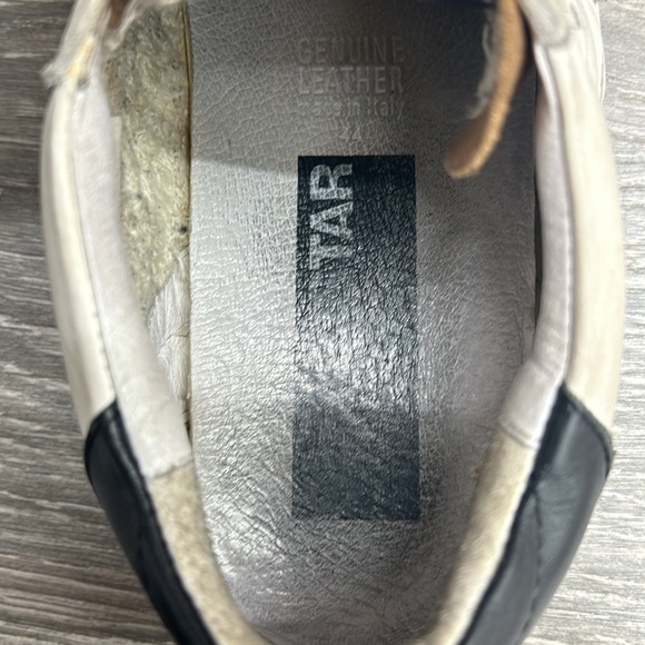Golden Goose Men's Superstar Leather White and Brown sneakers size 44 - Picture 7 of 7